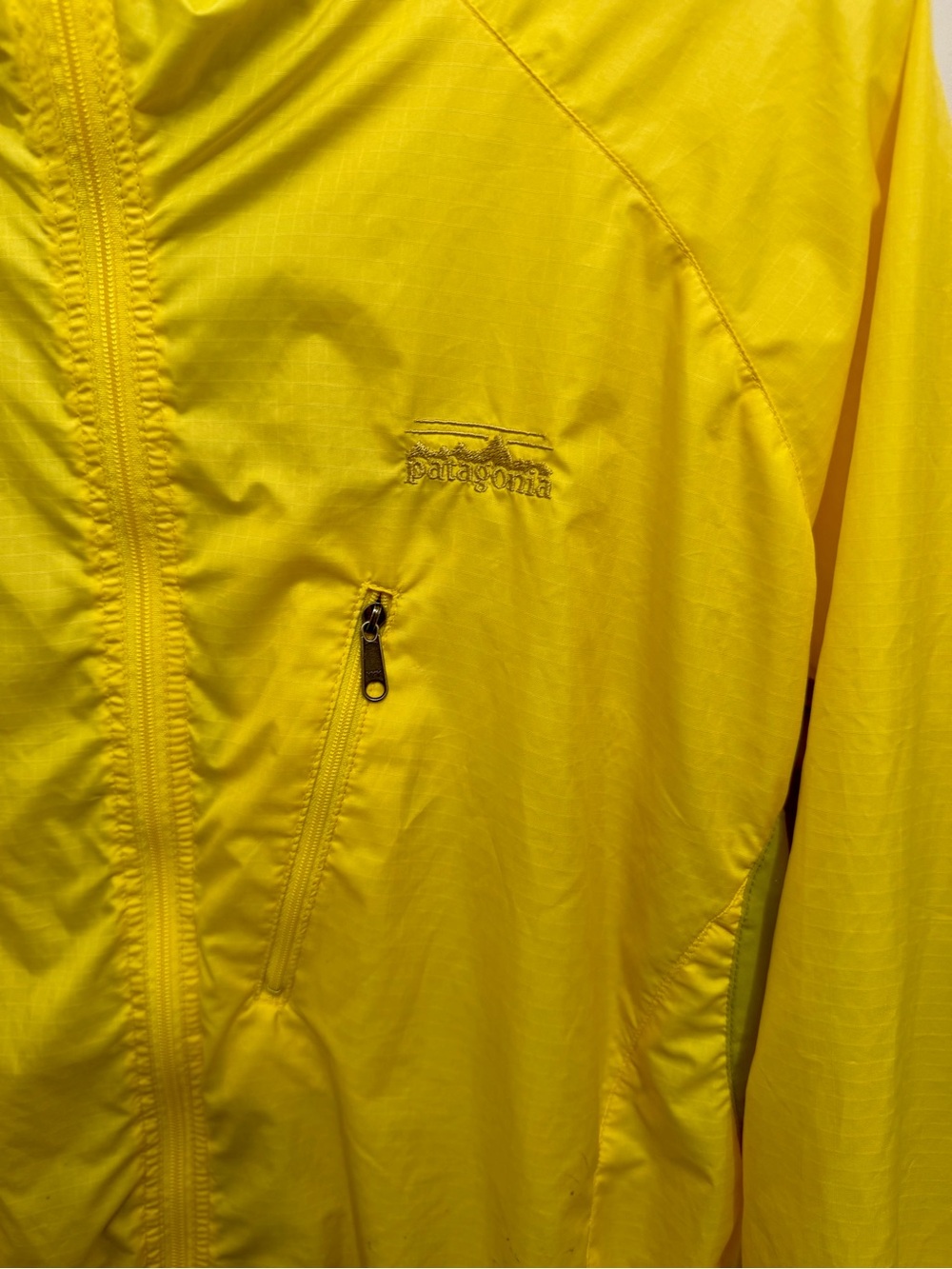 VTG Patagonia Women’s Velocity O2 Windbreak, Yellow, Size Medium, 1990s, 24126 - Picture 3 of 7